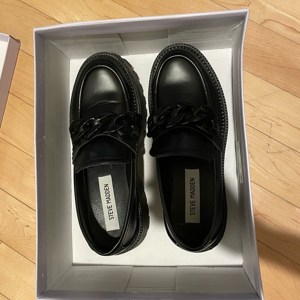 Steve Madden Wesley-R Black Size 7.0